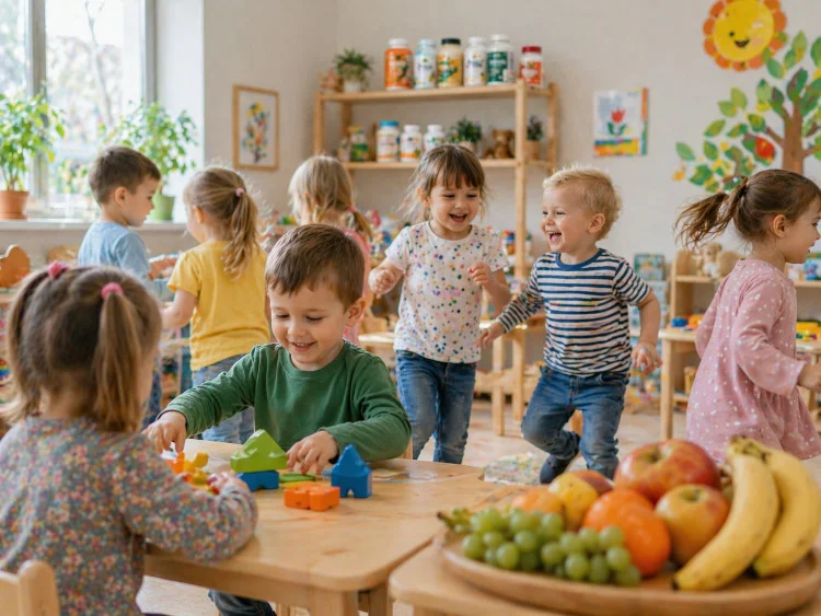 Which vitamins 3-year-old children may need for immunity, appetite, and growth