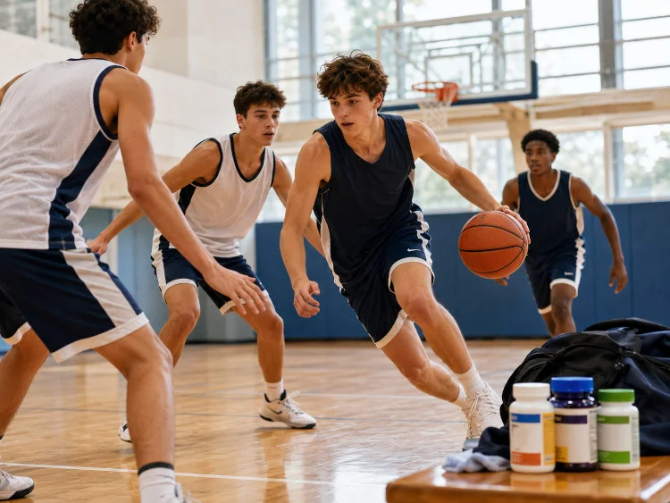 Vitamins for teenage boys for sport and growth